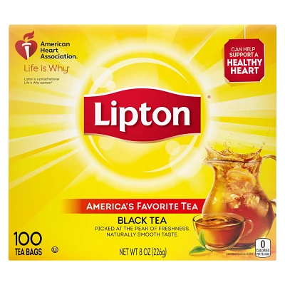 Lipton Black Tea Bags - 100ct