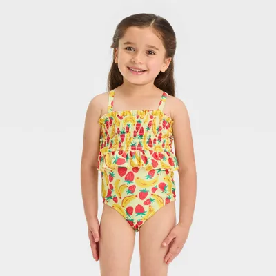 Baby Girl Smocked One Piece Swimuit