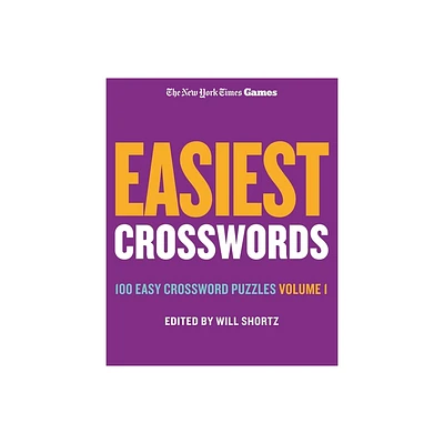 New York Times Games Easiest Crosswords Volume 1 - (Spiral Bound)