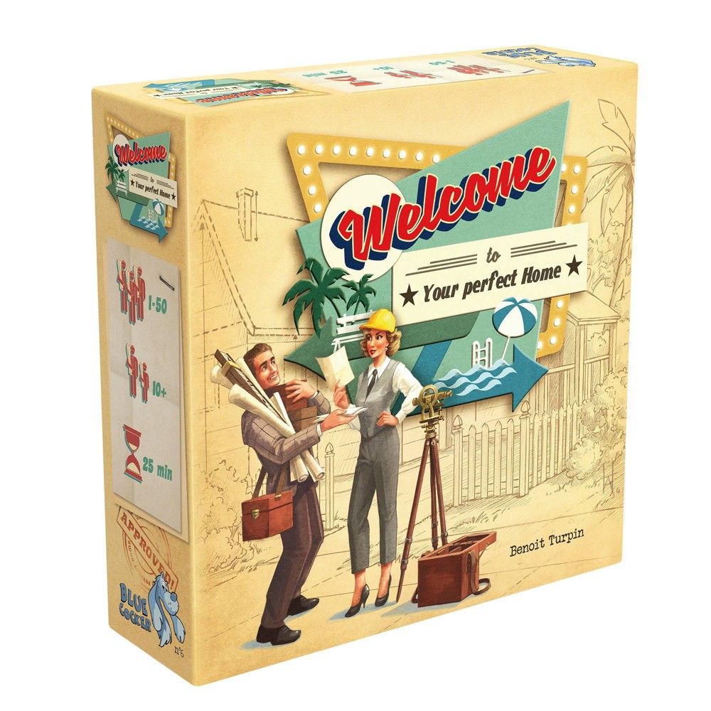 Asmodee Welcome To Your Perfect Home Game | The Market Place