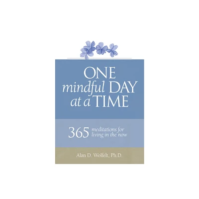 One Mindful Day at a Time - (365 Meditations) by Wolfelt (Paperback)