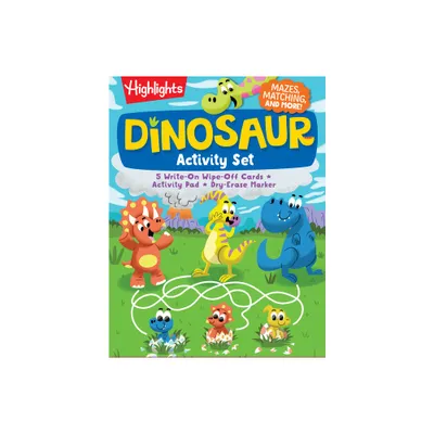 Dinosaur Activity Set - (Highlights Puzzle and Activity Sets) (Paperback)