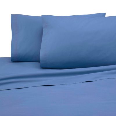 Twin Solid Sheet Set Blue - Martex