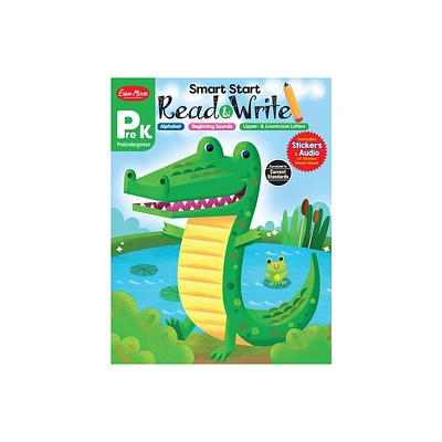 Smart Start: Read and Write, Prek Workbook - (Smart Start: Read & Write) by Evan-Moor Educational Publishers (Paperback)