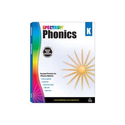 Spectrum Phonics, Grade K - (Paperback)