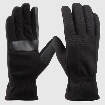 Isotoner Mens At Wrist Tech Stretch Gloves