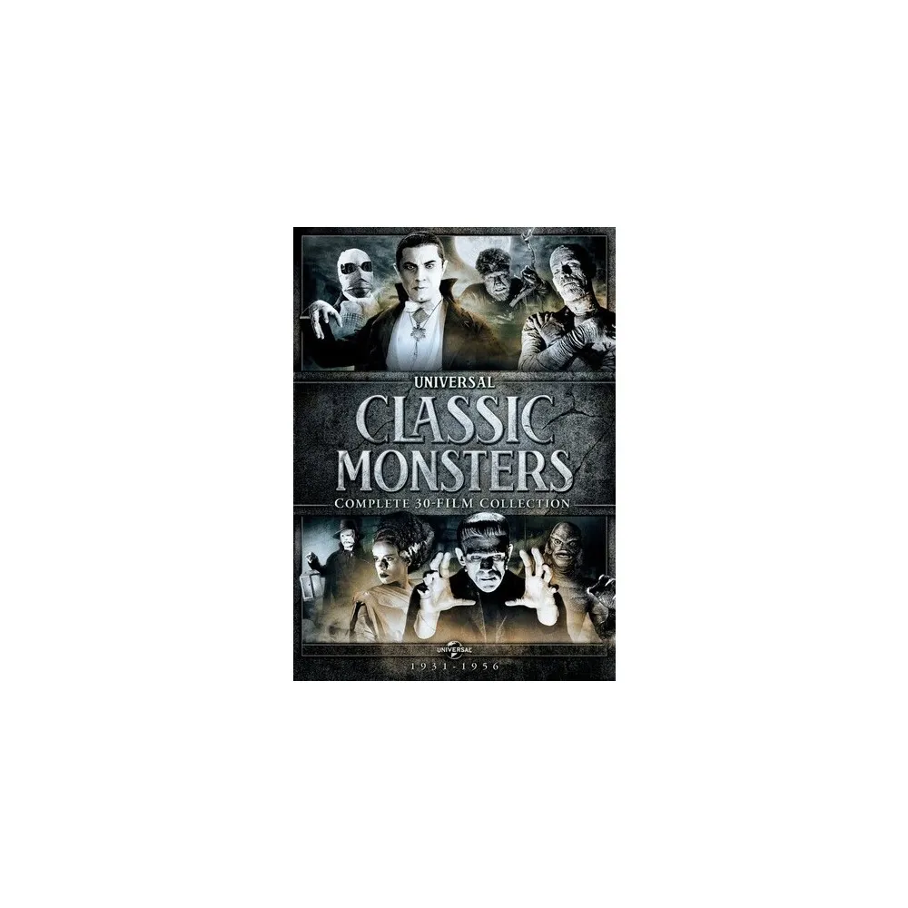 Target Universal Classic Monsters: Complete 30-Film Collection (DVD) | The  Market Place