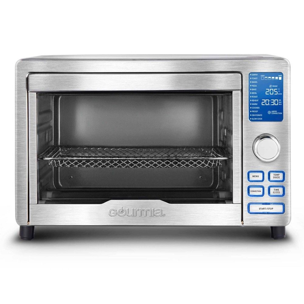 Gourmia Digital Stainless Steel Toaster Oven Air Fryer  Stainless Steel