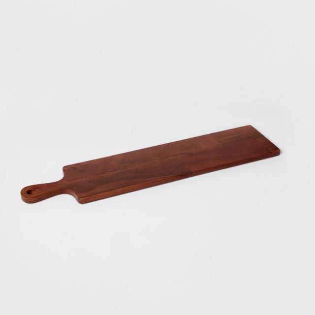 28 x 6 Large Wooden Cheese Board - Threshold