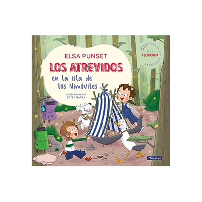 Los Atrevidos En La Isla de Los Nimviles / The Daring on Nomobiles Island (Work Shop of Emotions) - by Elsa Punset (Hardcover)