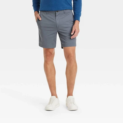 Mens Every Wear 7 Flat Front Chino Shorts