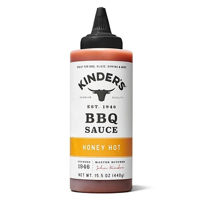 Kinders Honey Hot BBQ Sauce - 15.5oz