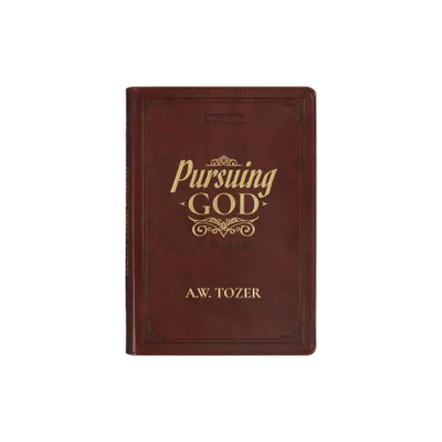 Pursuing God Devotional Large Print - (Leather Bound)