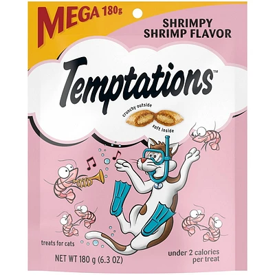 Temptations Shrimpy Shrimp and Seafood Crunchy Cat Treats