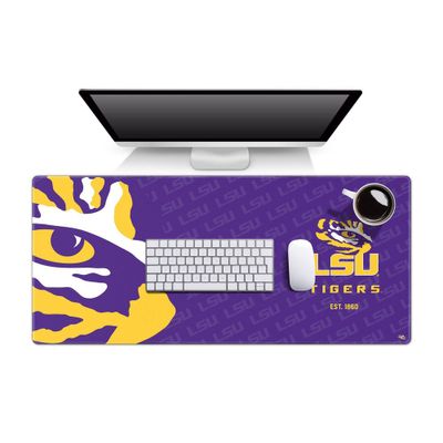 NCAA LSU Tigers Logo Series Desk Pad