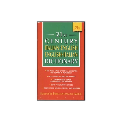 21st Century Italian-English/English-Italian Dictionary - (21st Century Reference) by The Philip Lief Group (Paperback)