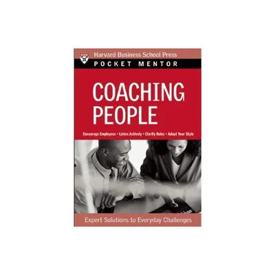 Coaching People - (Pocket Mentor) (Paperback)