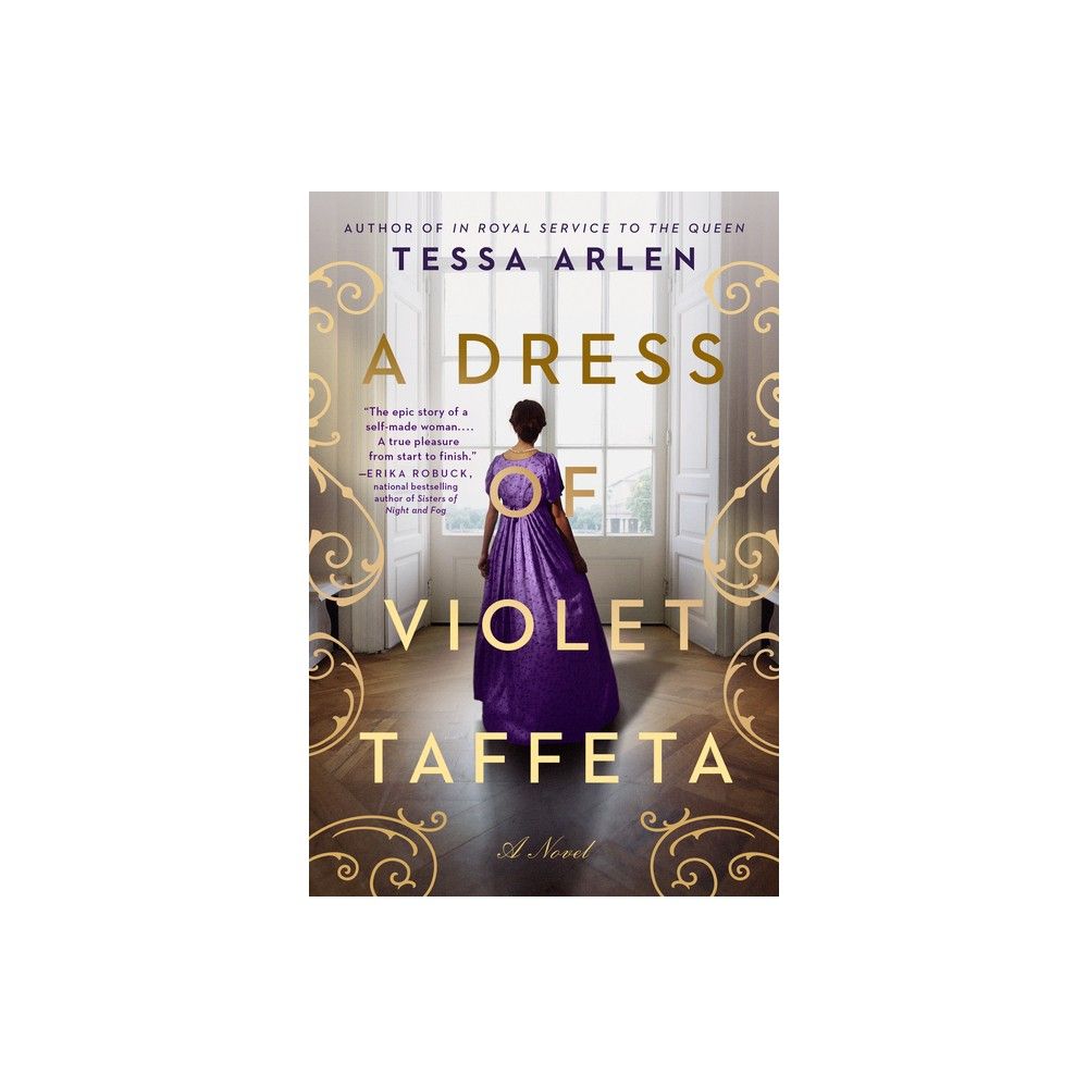 A Dress of Violet Taffeta - by Tessa Arlen (Paperback)