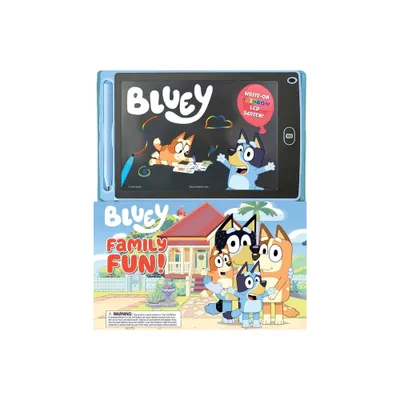 Bluey: Family Fun! - by Grace Baranowski (Board Book)