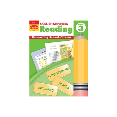 Skill Sharpeners: Reading, Grade 3 Workbook - by Evan-Moor Educational Publishers (Paperback)