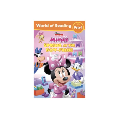 World of Reading Disney Junior Minnie Spring at the Bow-Tique - by Disney Books (Paperback)