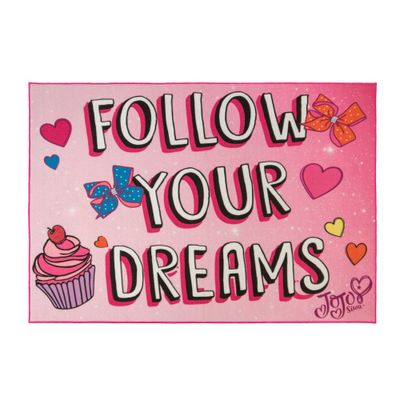 Nickelodeon JoJo Siwa 5x7 Follow Your Dreams Kids Rug