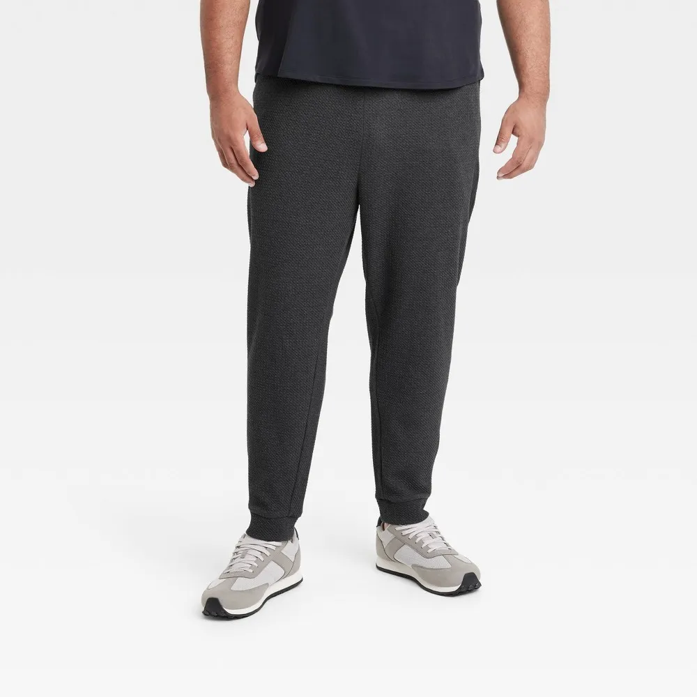 All In Motion Mens Big Textured Fleece Joggers | The Market Place