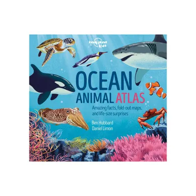 Lonely Planet Kids Ocean Animal Atlas - (Creature Atlas) (Hardcover)