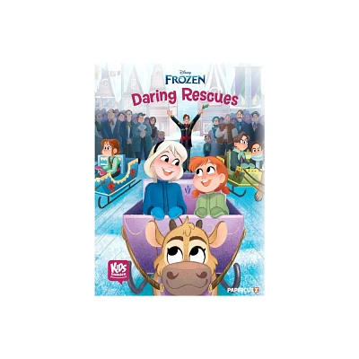 Kids Comics: Frozen -- Daring Rescues - by The Disney Comics Group & Katie Cook (Hardcover)