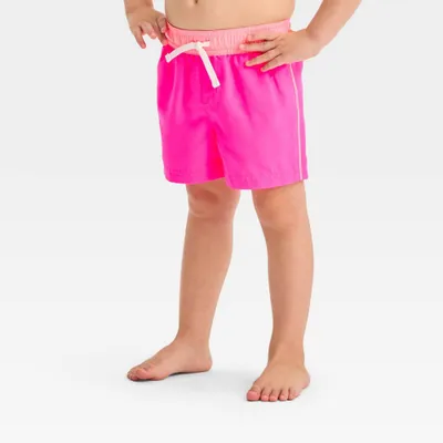 Baby Boys Solid Swim Shorts - Cat & Jack  12M