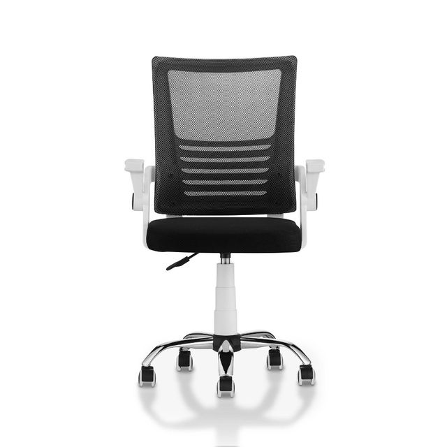 Erwin Cushioned Mesh Office Chair White - miBasics