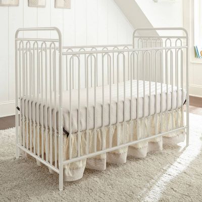 L.A. Baby Trinity 3-in-1 Convertible Full Sized Metal Crib