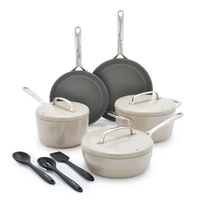 GreenPan GP5 Hard Anodized Healthy Ceramic Nonstick 14pc Cookware Set PFAS Free