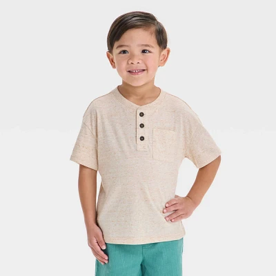 Toddler Boy Short Sleeve Henley T-Shirt
