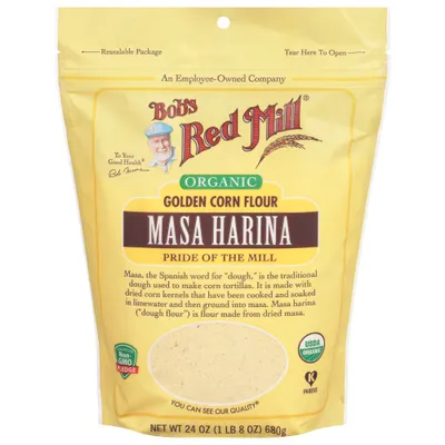 Bobs Red Mill Organic Masa Harina - 24oz