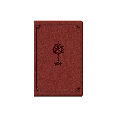 Manual for Eucharistic Adoration - by The Poor Clares of Perpetual Adoration (Leather Bound)