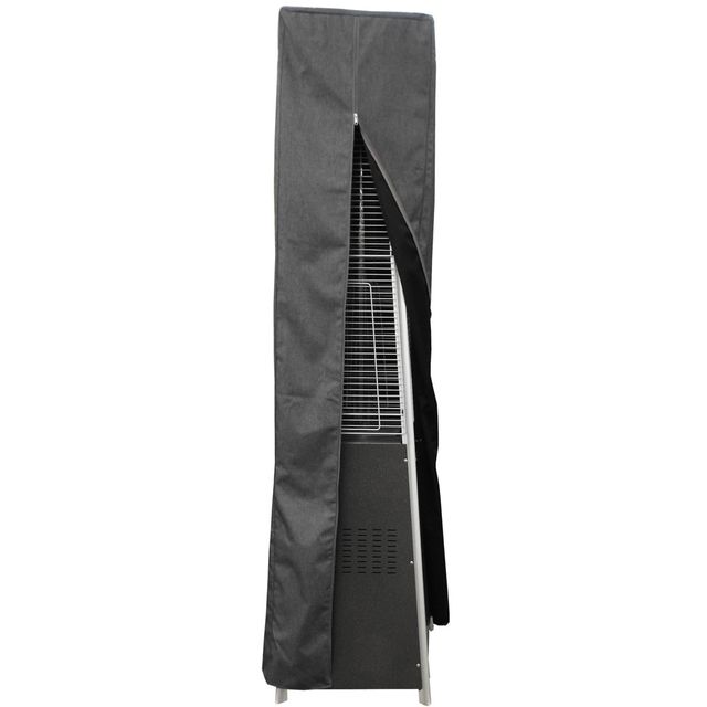 Square Glass Tube Patio Heater Commercial Cover - Gray - AZ Patio Heaters: Weather-Resistant, Zippered