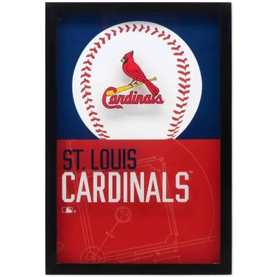 Mlb St. Louis Cardinals 3d Logo Series Wall Art - 12x12 : Target