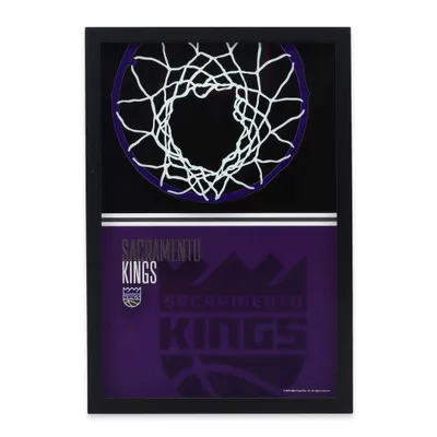 NBA Sacramento Kings Print-On Glass Wall Sign