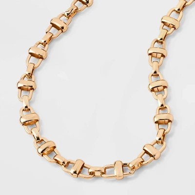 Bar Chain Necklace - A New Day Gold