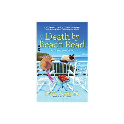 Death by Beach Read - (Lighthouse Library Mystery) by Eva Gates (Paperback)