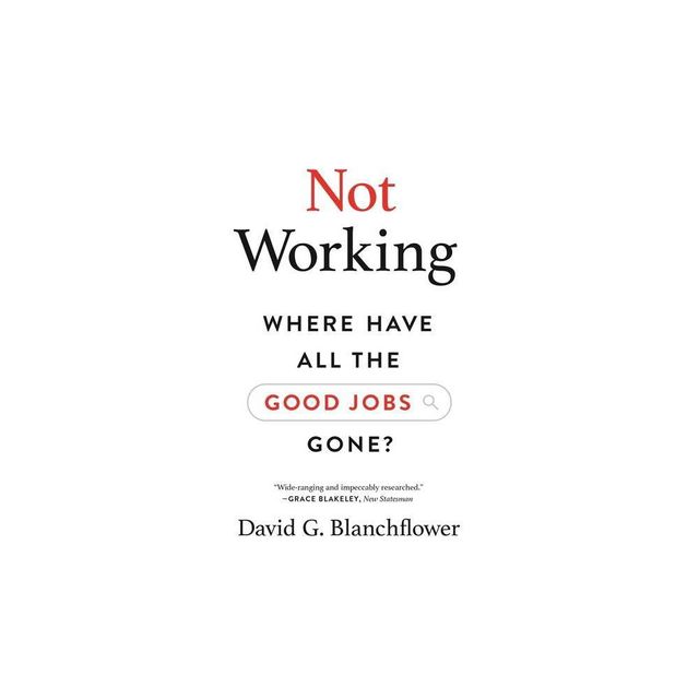 Not Working - by David G Blanchflower (Paperback)