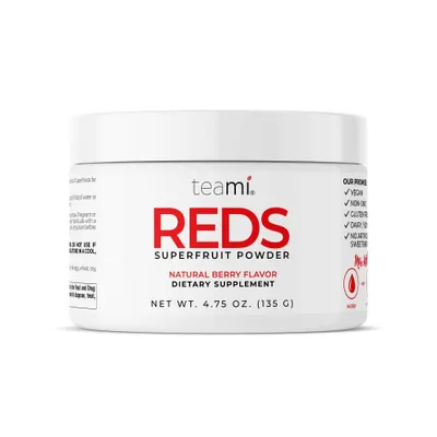 Teami Reds Antioxidant Superfood Vegan Protein Powder - 4.75oz