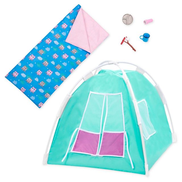 Our Generation Camping Accessory Set for 18 Dolls - Happy Camper