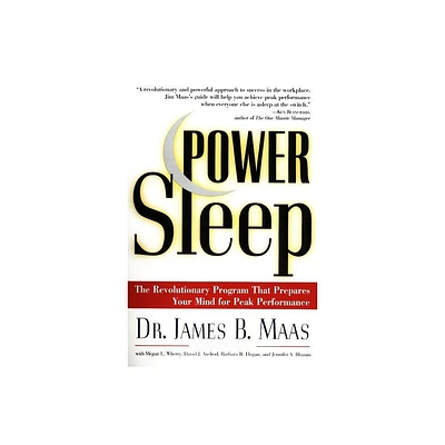 Power Sleep - by James B Maas (Paperback)