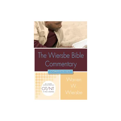 Wiersbe Bible Commentary 2 Vol Set - by Warren W Wiersbe (Hardcover)