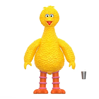 Super 7 ReAction Sesame Street Wave 3 Big Bird Collectible Action Figure