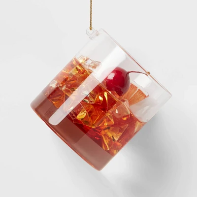 Old Fashioned Cocktail Christmas Tree Ornament - Wondershop