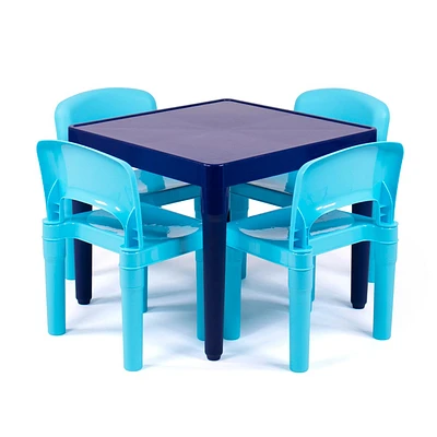 5pc Kids Lightweight Plastic Table and Chair Set