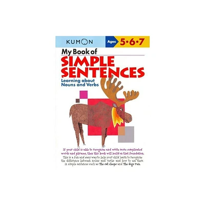 Kumon My Book of Simple Sentences - (Kumon Workbooks) (Paperback)